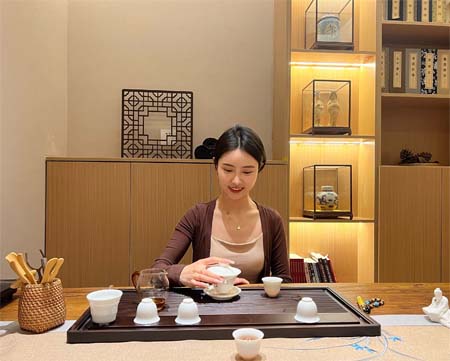 浦东云端茶室实景